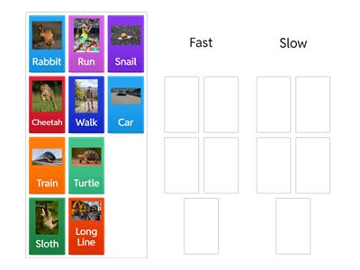 sort slow vs fast 