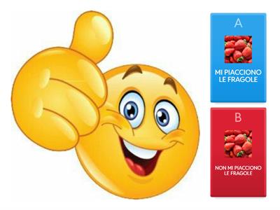 MI PIACE -  NON MI PIACE