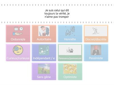 Les traits de caractère
