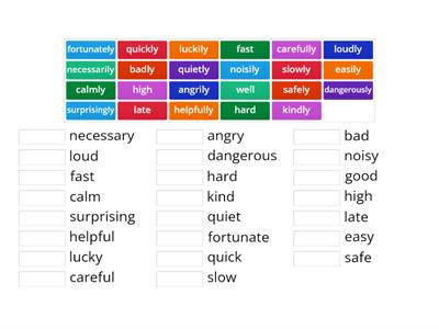 Adjectives/ Adverbs 7 ( Прилагательные/ Наречия