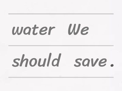 Lesson11. We Should Save the Earth
