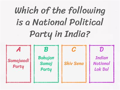 National and State Political Parties