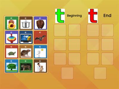 t Sound Sort (beginning or end?)