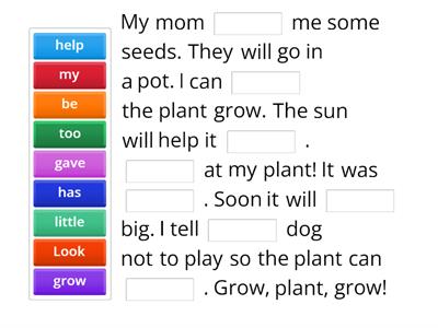 I Can Plant