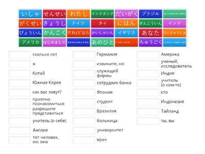 MNN 1課　言葉