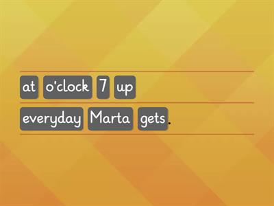 Third person routine