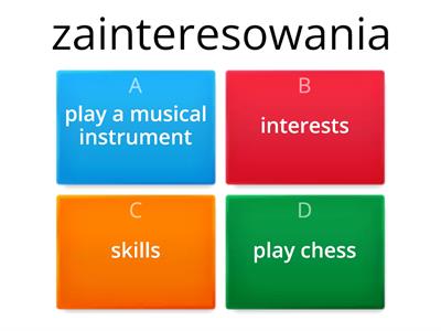 Unit 1 - Skills and interests - Macmillan Repetytorium Ósmoklasisty część 1 (klasa 7)