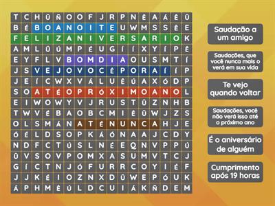 Sopa de letras Portugues