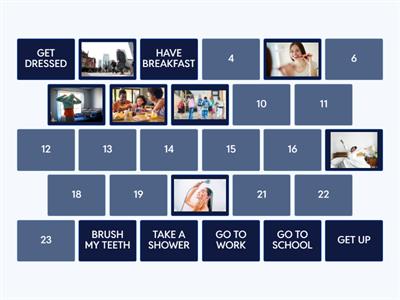 MEMORY GAME: routine