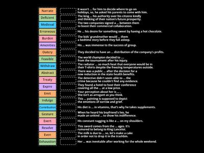 C1-C2 vocabulary revision