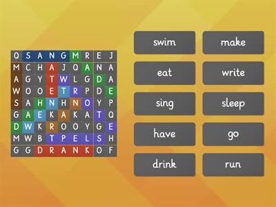 IRREGULAR VERBS