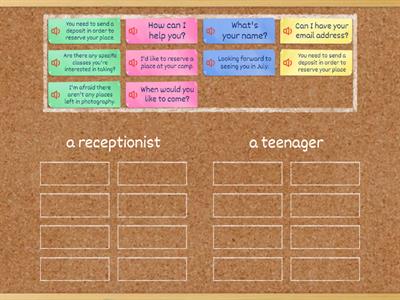 Spotlight7. Module 6. Reserving a place at a summer camp