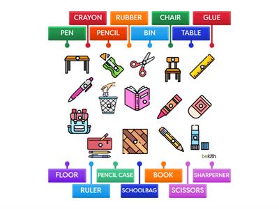 K4 SCHOOL OBJECTS