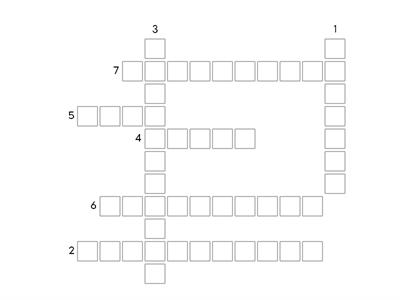 Rock Cycle Crossword