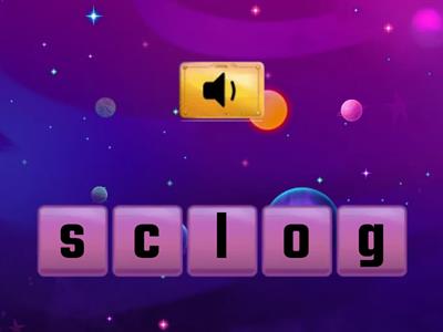 Unscramble the Letters to Build Words CCVCC & CVCC