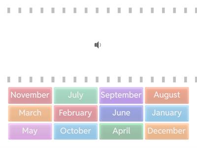 months of the year