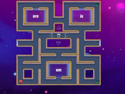 Maze chase: Verb To Be