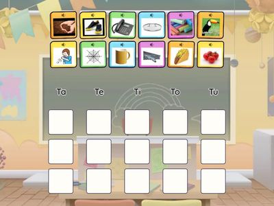 Sorting TA TE TI TO TU | PeakPower Learners | Ms. Rodriguez