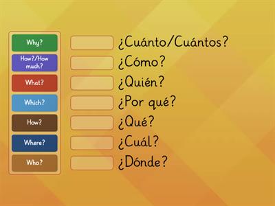 Preguntas directas en Español e Inglés