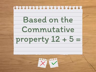  Commutative Property of Addition
