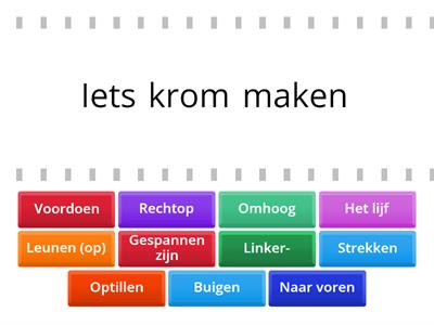 B1 2.6 - Woordenschat - gebruiken