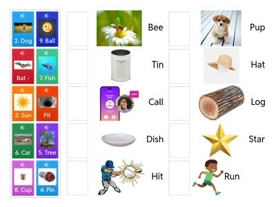 Rhyming vocabulary for pre-entry ESOL