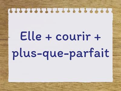 Passé composé, imparfait, plus-que-parfait