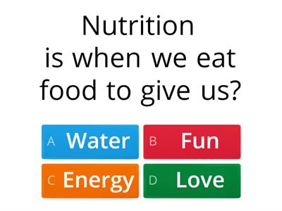 Nutrition