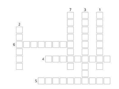 11 General - Unit 4 - Lessons 5 - 6 - Crossword