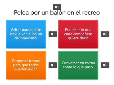 Juego para mejorar la convivencia educativa.