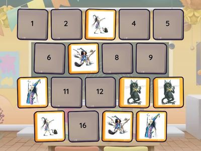 Memotest de la Bruja Winnie