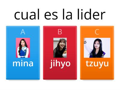 cuanto sabes de twice 