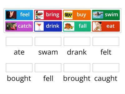 Simple Past tense (Irregular verbs)