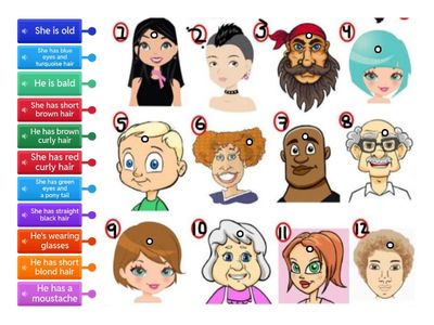 Beginner Kids Adjectives Describing People