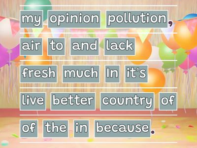 The country vs the city