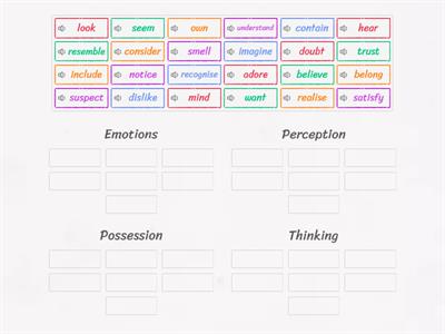  Stative Verbs