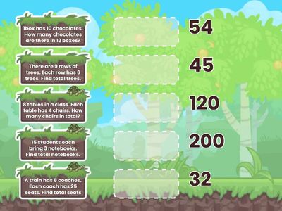 G3 maths - multiplication 