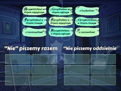 4. Zasady pisowni "nie"