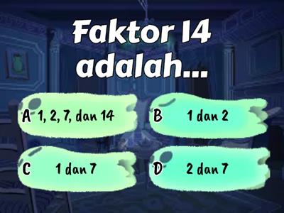 Faktor dan Faktor Persekutuan Bilangan