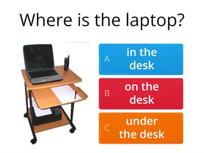 Prepositions of place