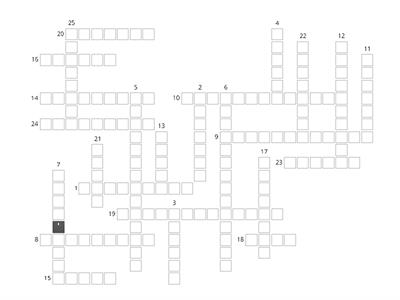 B1 - Crossword: British Geography