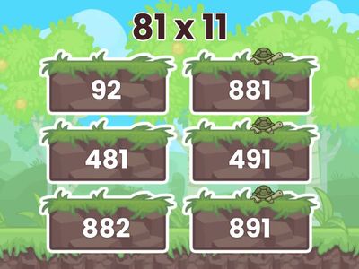 2 digit x 2 digit