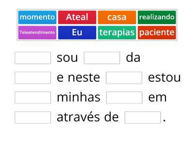 Teleatendimento - Complete os trava-línguas