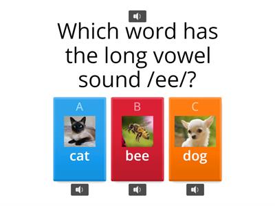 Long 'e' Sound