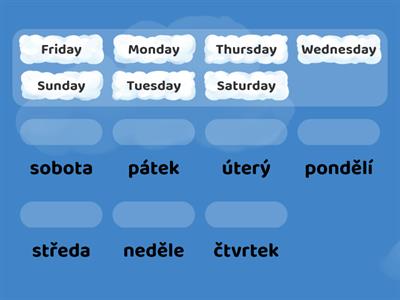 Days of the week