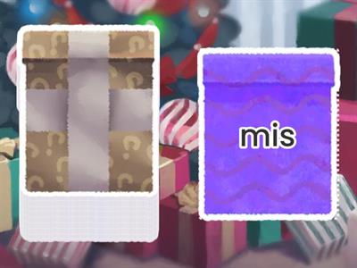 Syllable types shuffle