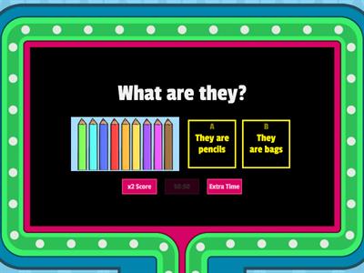 What are they? They are...