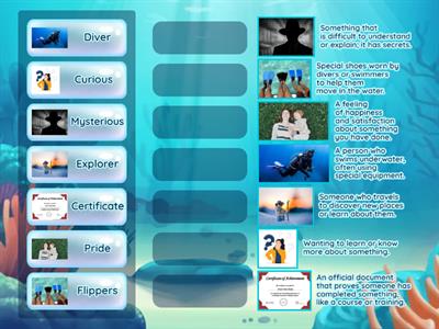 Micah’s Ocean Adventure Vocabulary