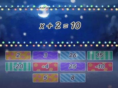 Solving Equations - Mrs. Evans