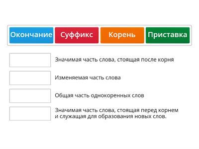 Разбор слова по составу